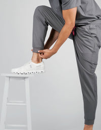 Kyoto Jogger Men's Charcoal Scrub Pants